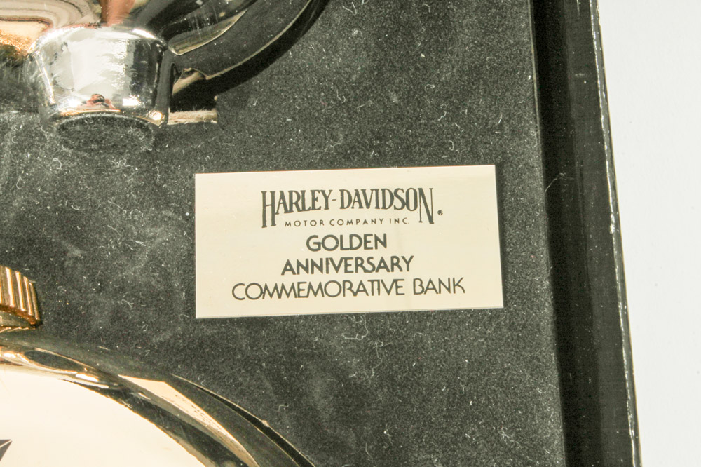 Harley-Davidson Commemorative Anniversary Piggy Banks