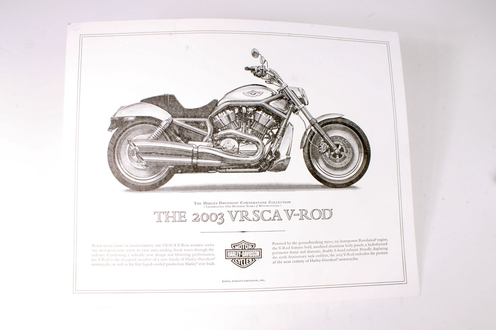 100th Anniversary Edition Harley-Davidson Art Prints