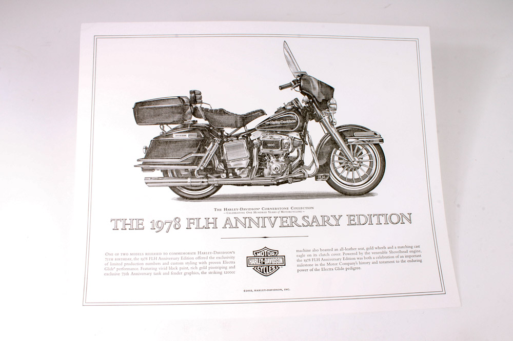 100th Anniversary Edition Harley-Davidson Art Prints