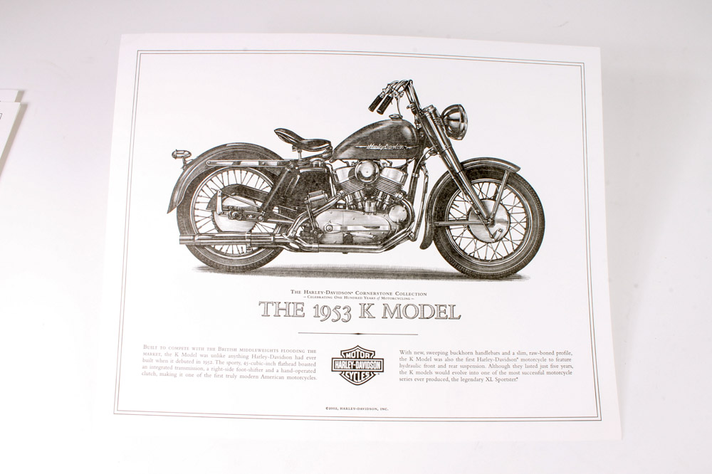 100th Anniversary Edition Harley-Davidson Art Prints
