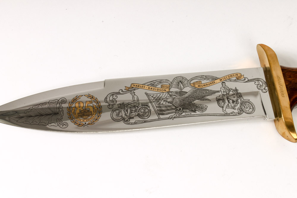 Harley-Davidson 85th Anniversary Knife by Buck Knives
