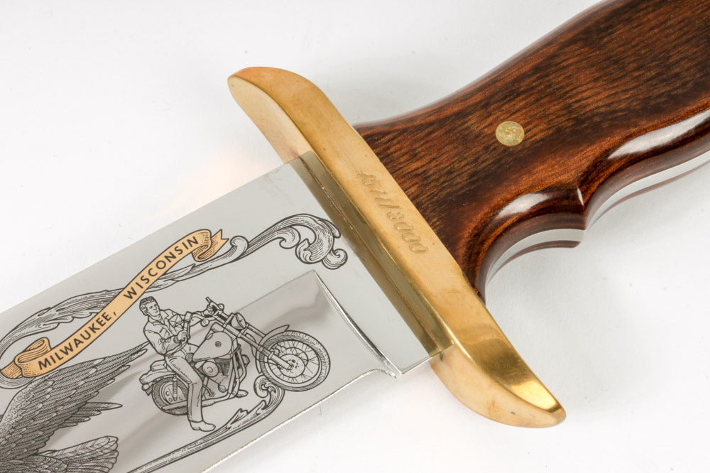 Harley-Davidson 85th Anniversary Knife by Buck Knives