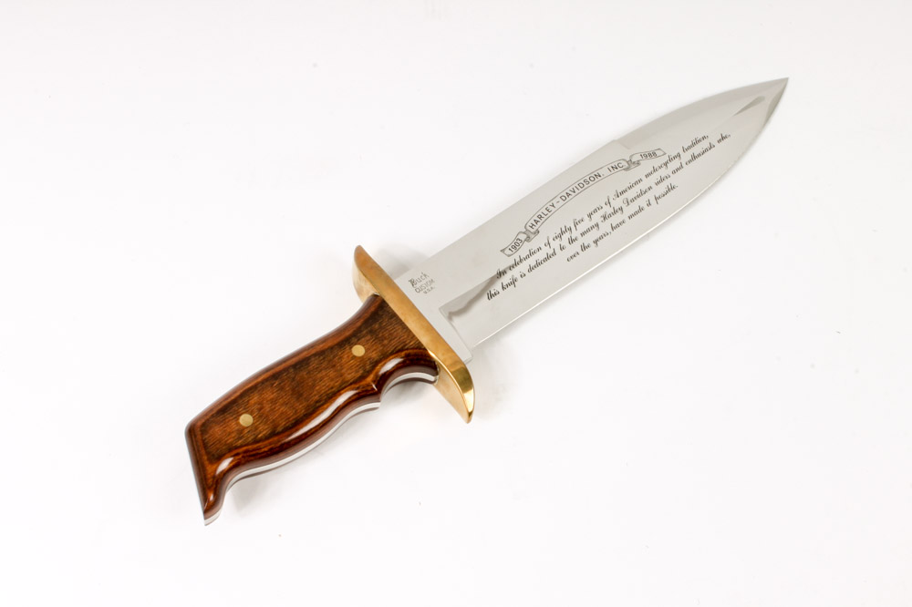 Harley-Davidson 85th Anniversary Knife by Buck Knives