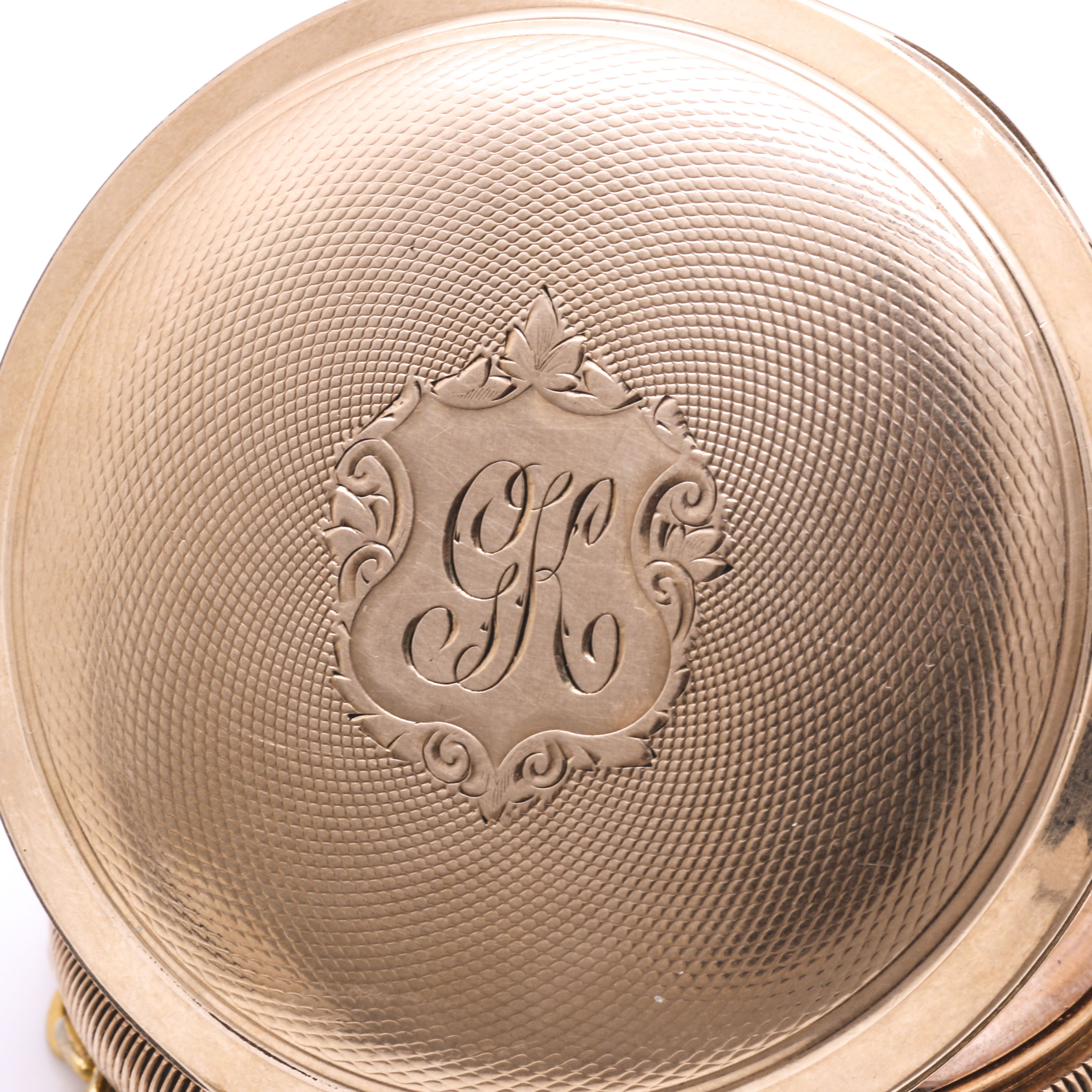 Eglin Gold Filled Personalized Pocket Watch