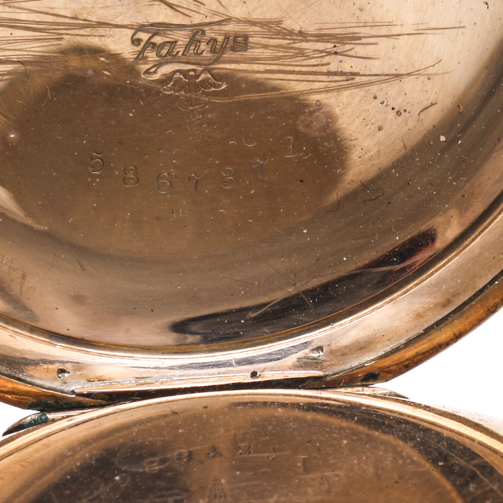 Eglin Gold Filled Personalized Pocket Watch