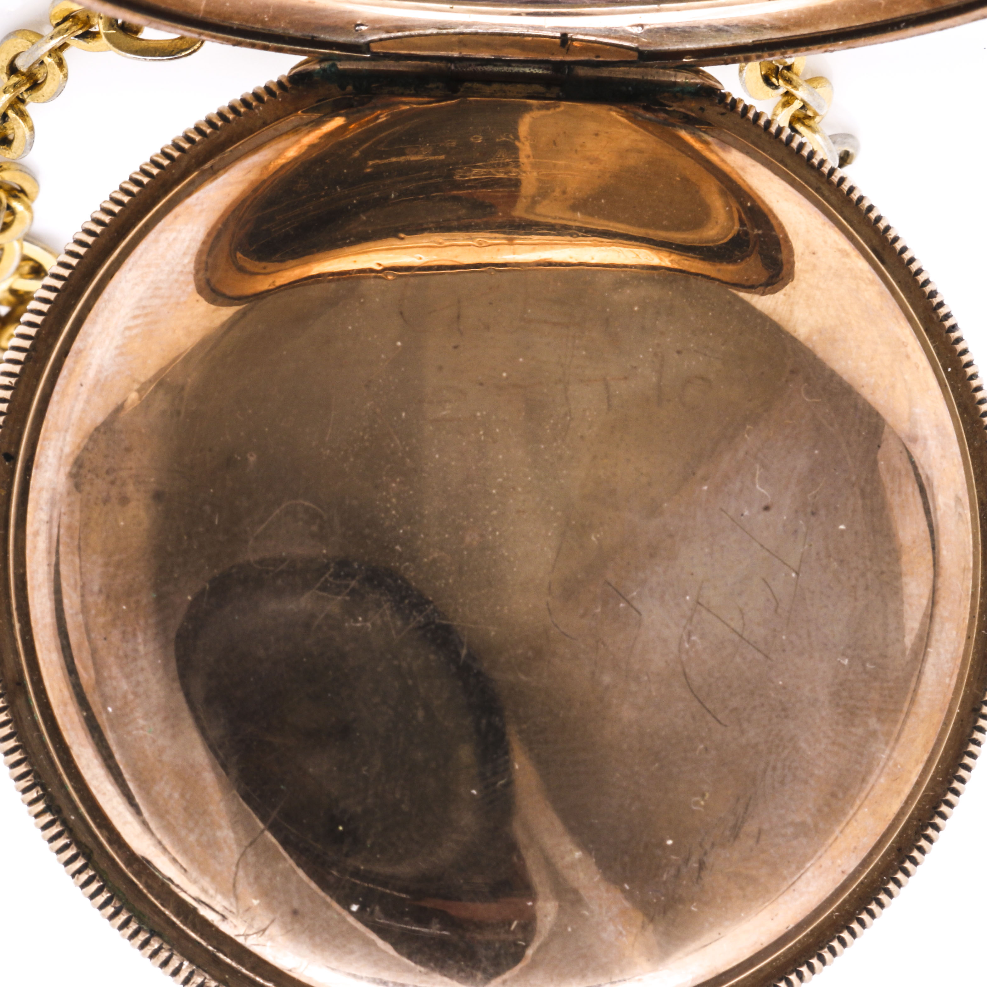Eglin Gold Filled Personalized Pocket Watch