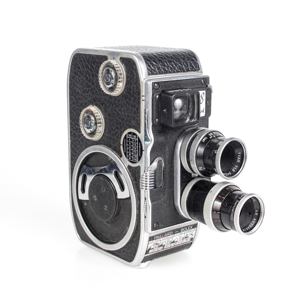 1957 Vintage Paillard-Bolex B8 8mm Movie Camera