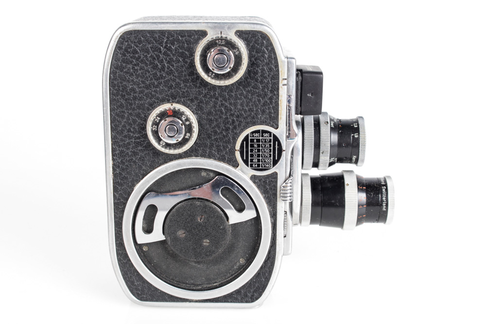 1957 Vintage Paillard-Bolex B8 8mm Movie Camera