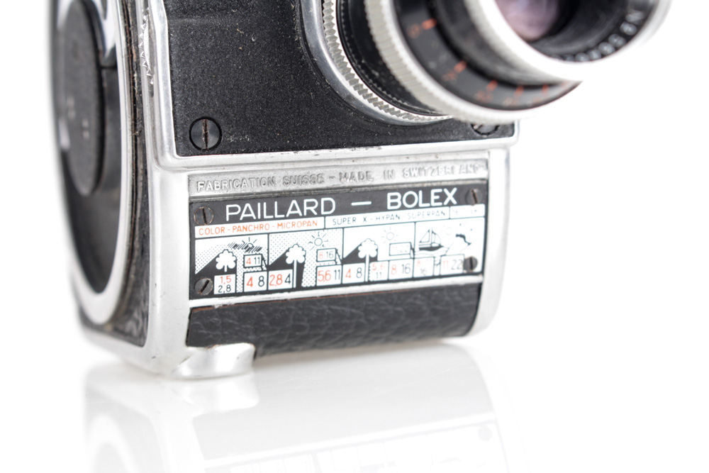 1957 Vintage Paillard-Bolex B8 8mm Movie Camera