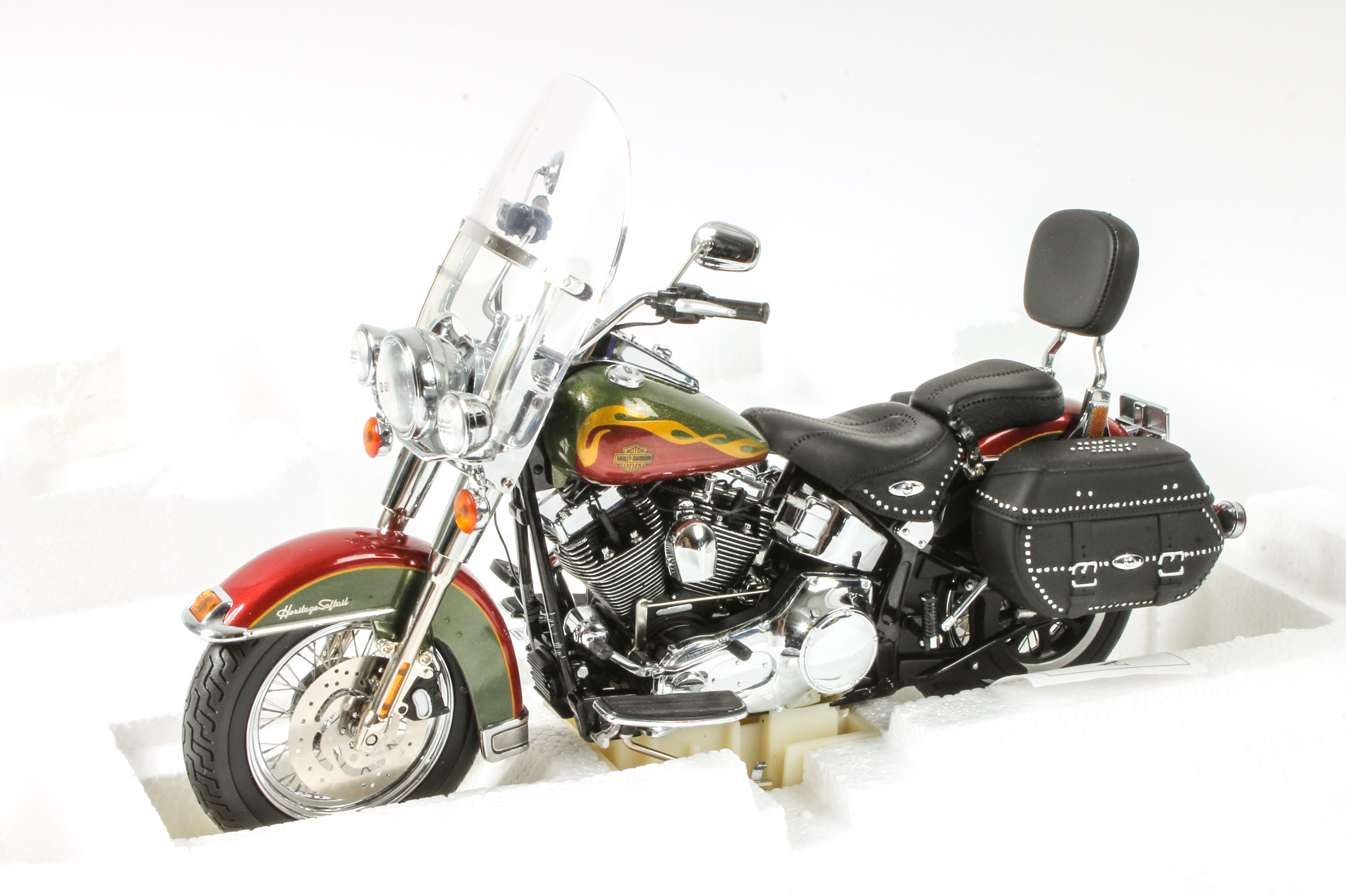 Franklin Mint Harley-Davidson Christmas Edition Model Motorcycle