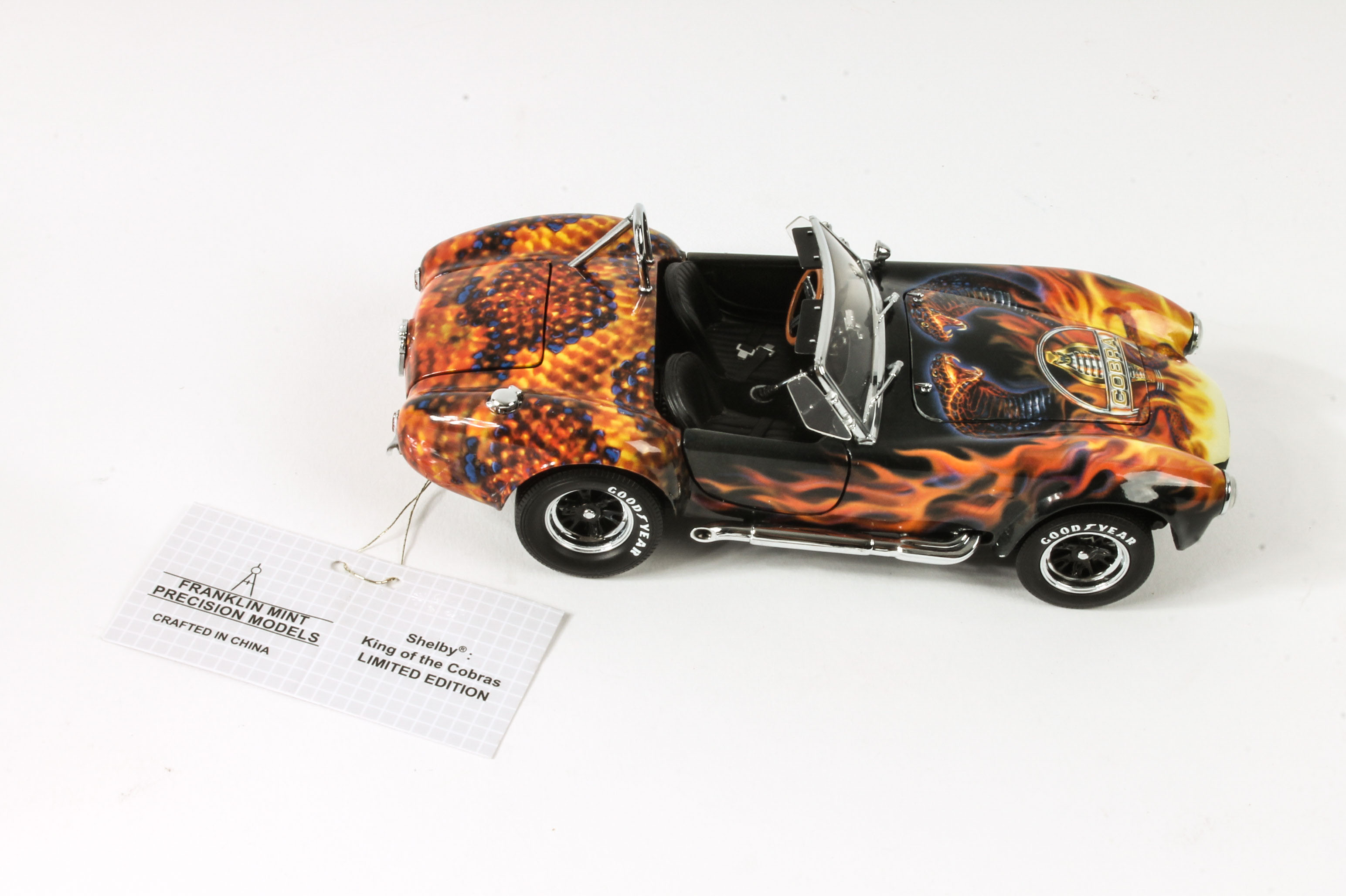 Franklin Mint "King of the Cobras" Edition Model Car