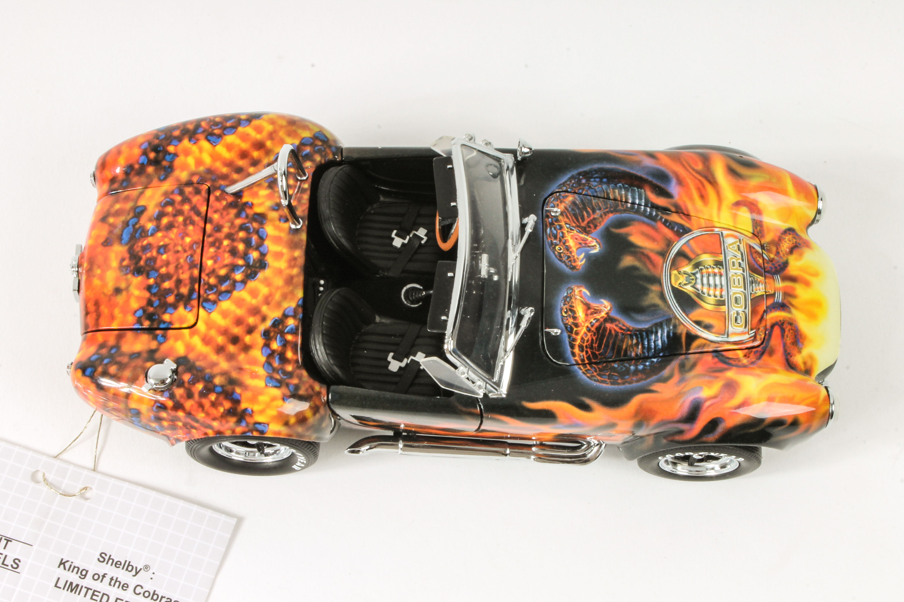 Franklin Mint "King of the Cobras" Edition Model Car