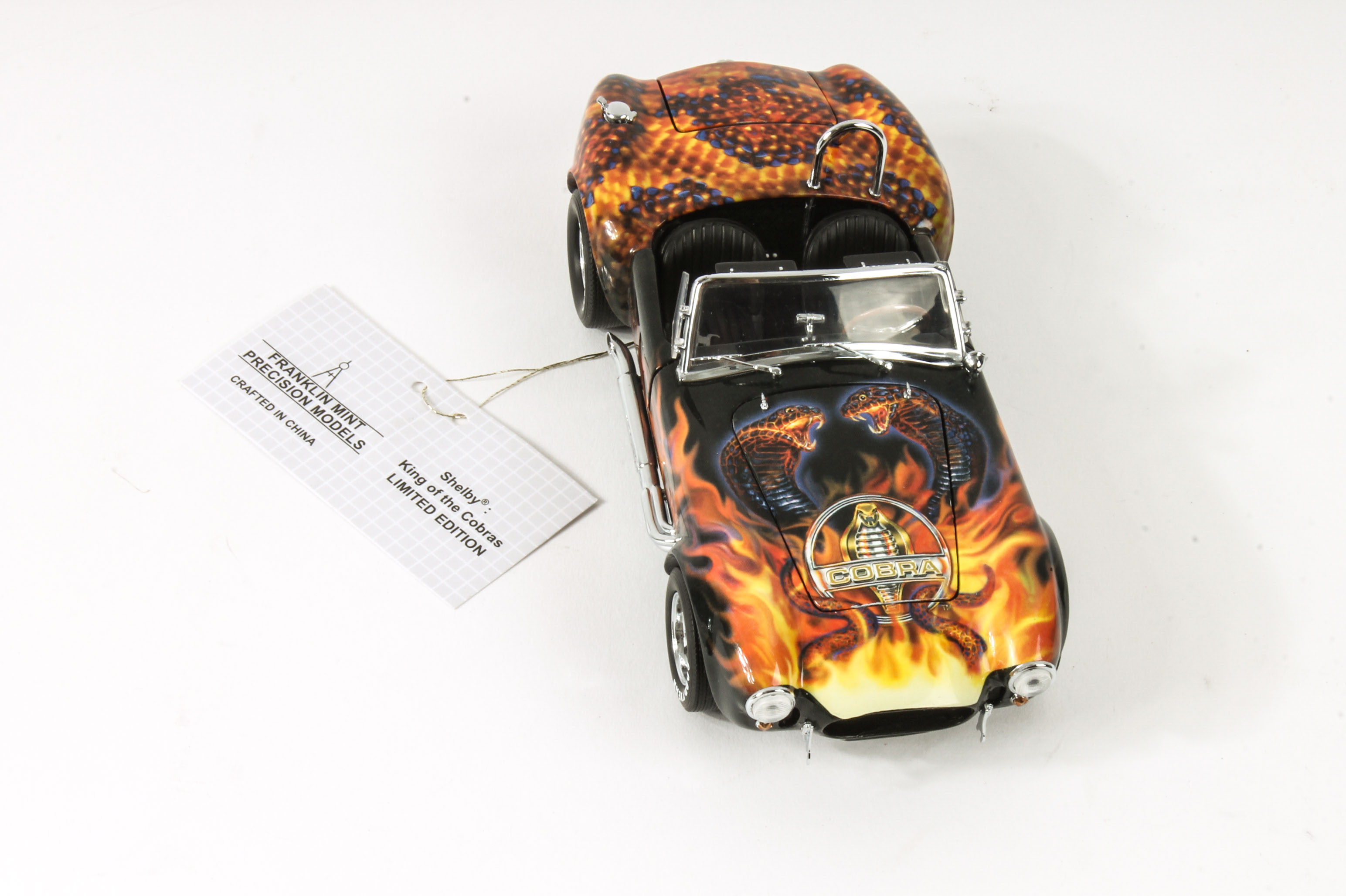 Franklin Mint "King of the Cobras" Edition Model Car