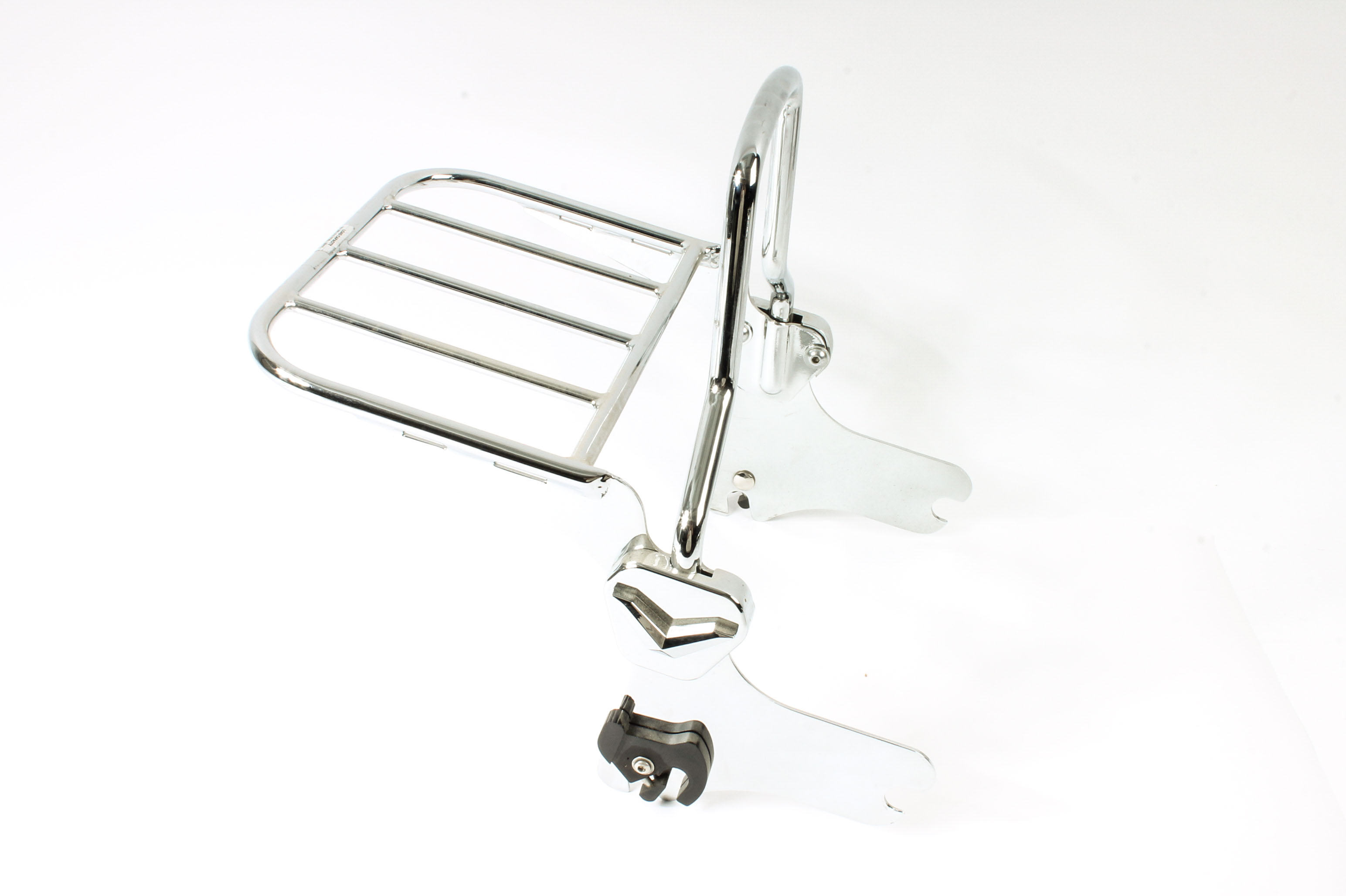 Chrome-Finish Harley-Davidson 2003 Road King Storage Attachments