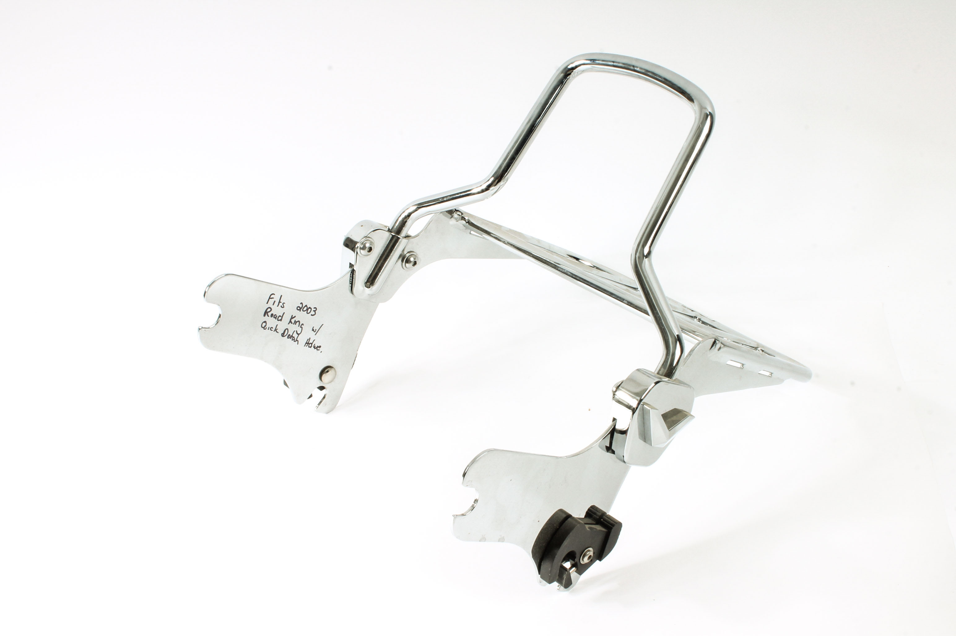 Chrome-Finish Harley-Davidson 2003 Road King Storage Attachments