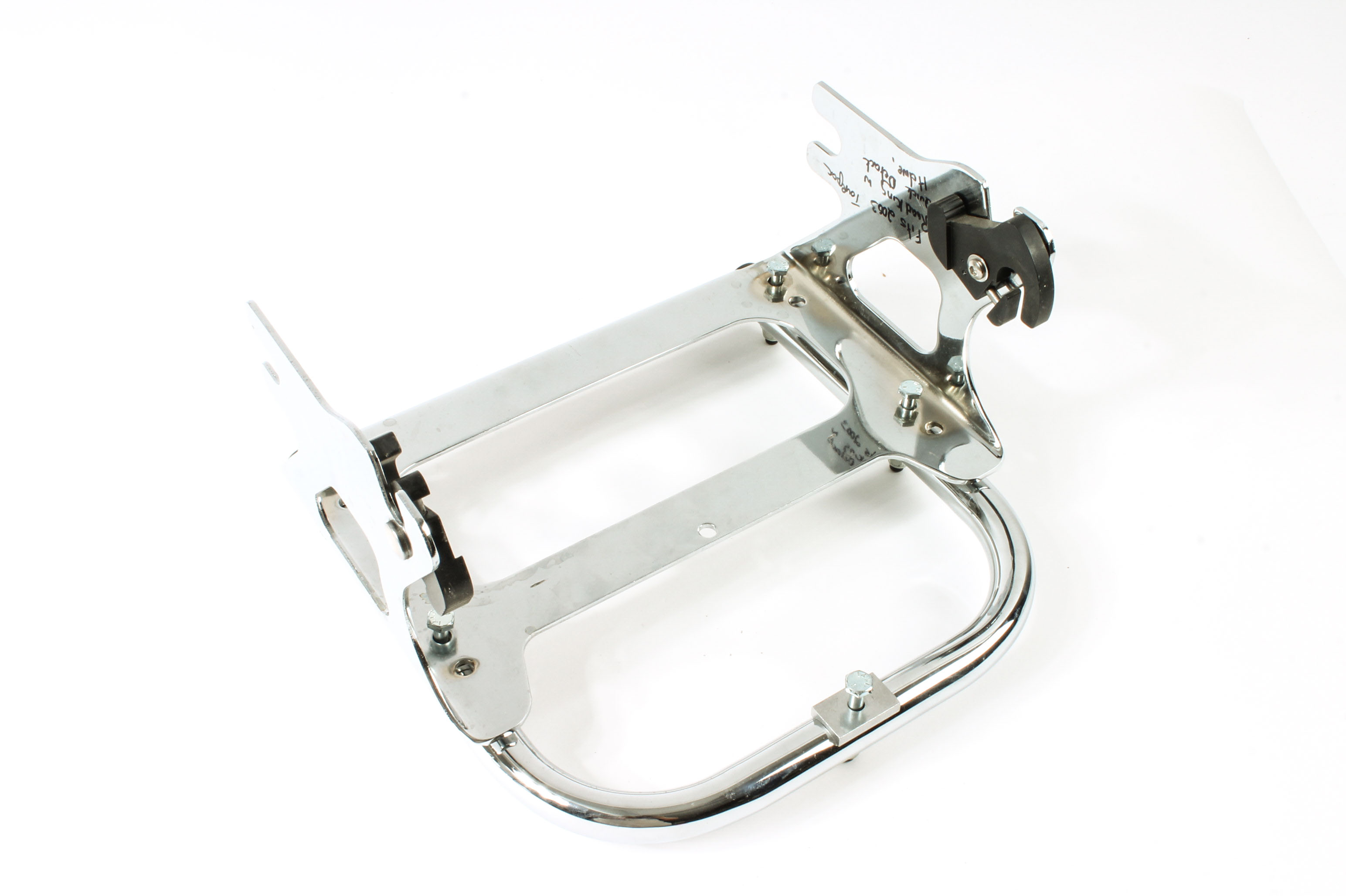 Chrome-Finish Harley-Davidson 2003 Road King Storage Attachments