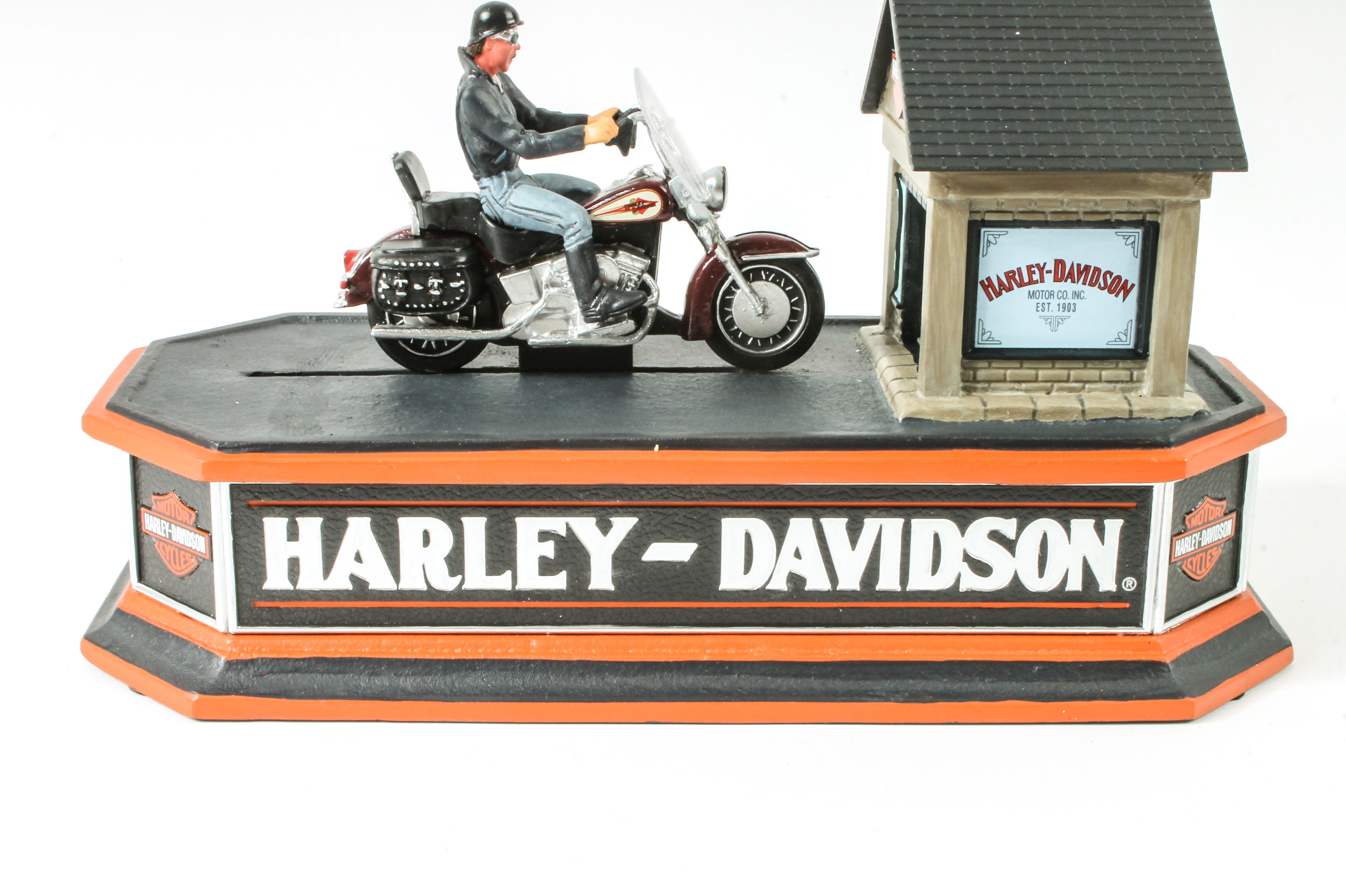 Franklin Mint Harley-Davidson Mechanical Bank