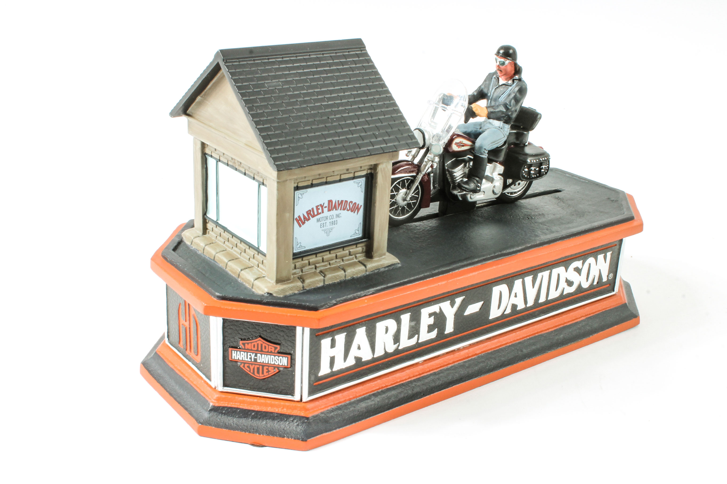 Franklin Mint Harley-Davidson Mechanical Bank