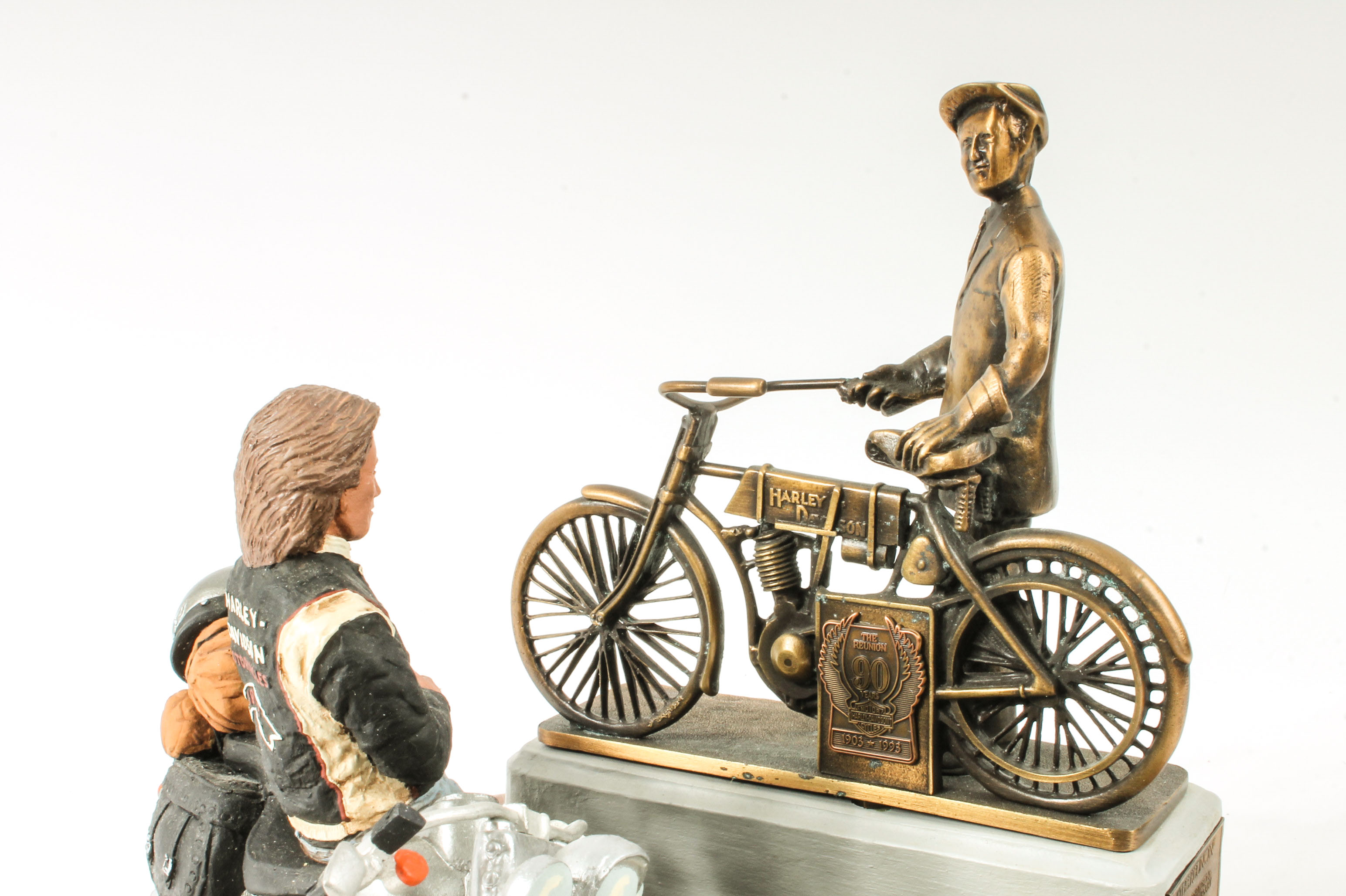 Limited Edition Harley-Davidson Figurine "The Reunion"