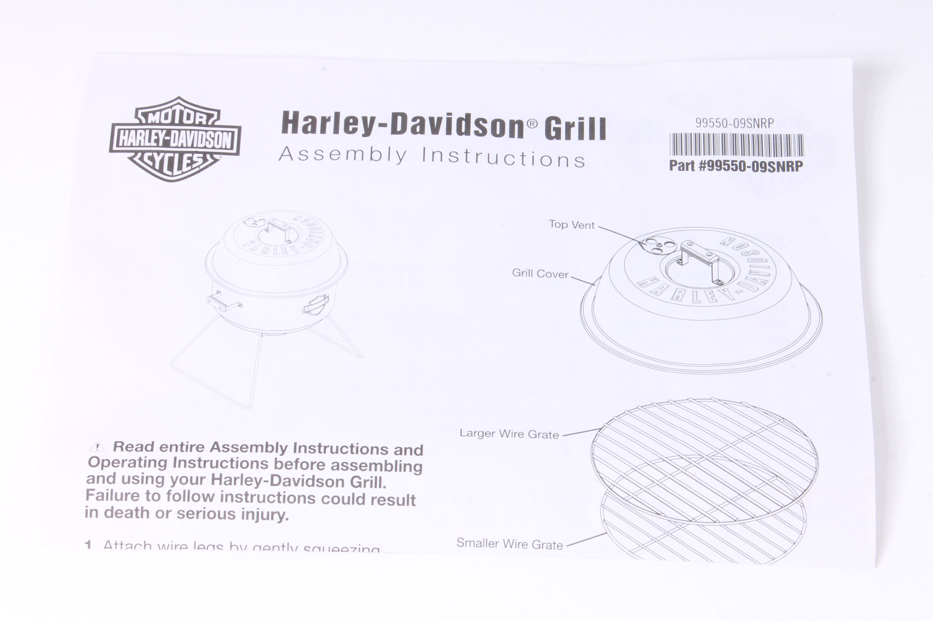 Harley-Davidson Portable Grill