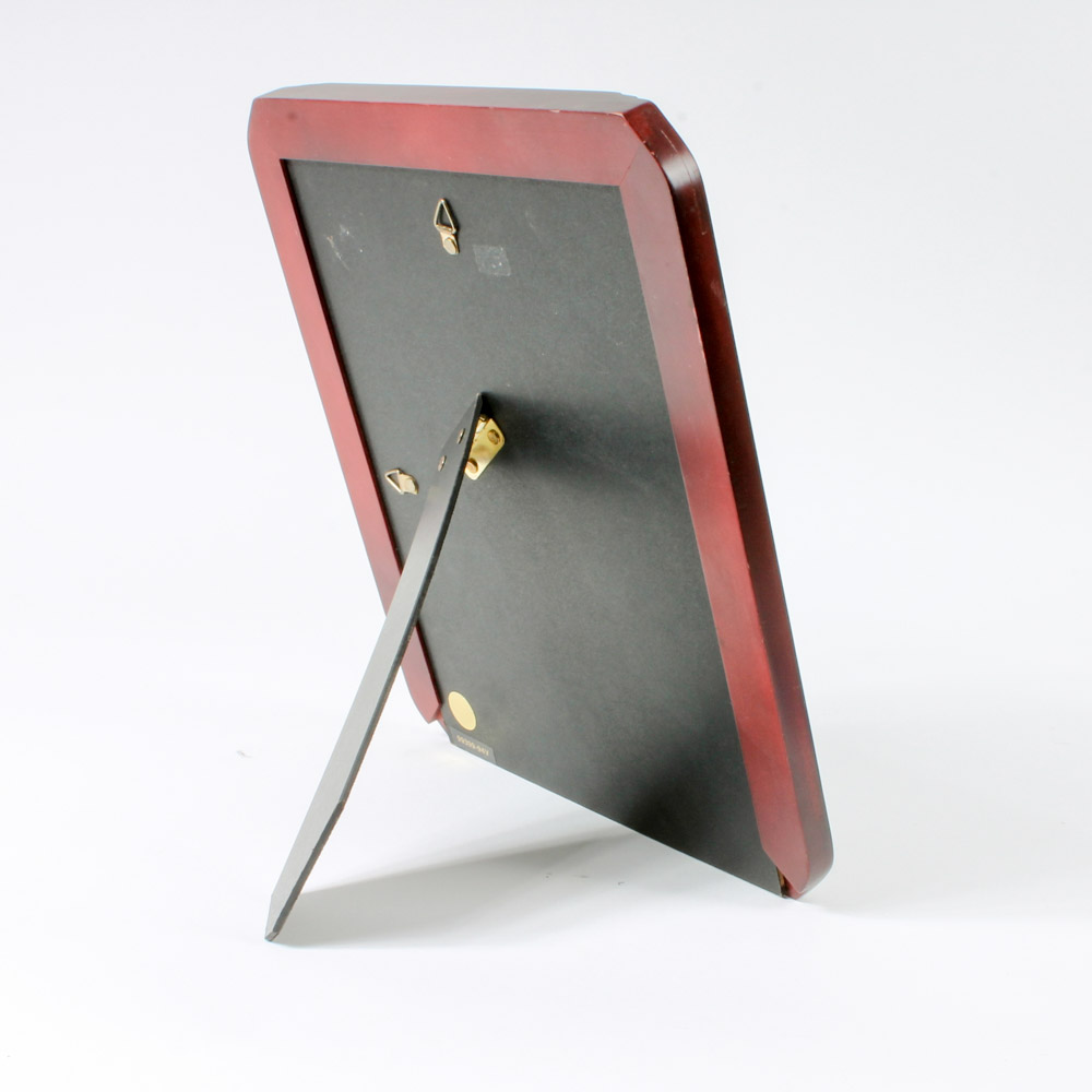 Framed Harley Davidson Postage Stamp Collection