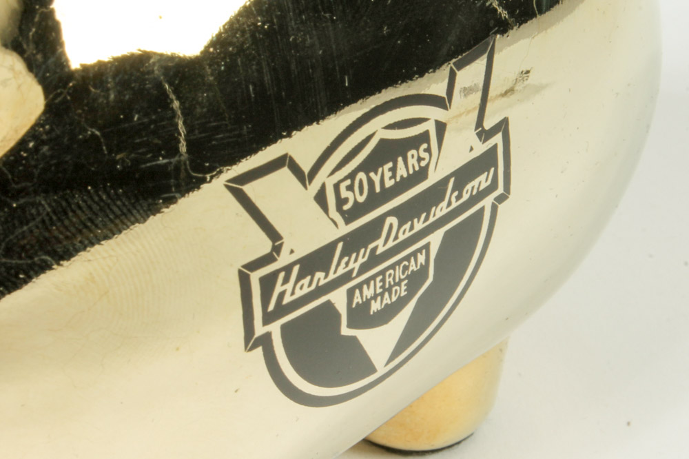 Pair of Harley-Davidson Commemorative Piggy Banks