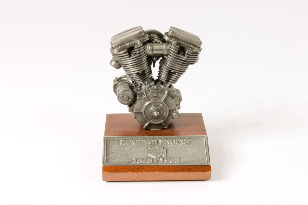 Collection of Pewter Harley-Davidson Model Engines