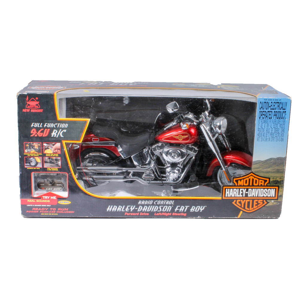 New bright remote cheap control harley davidson fatboy