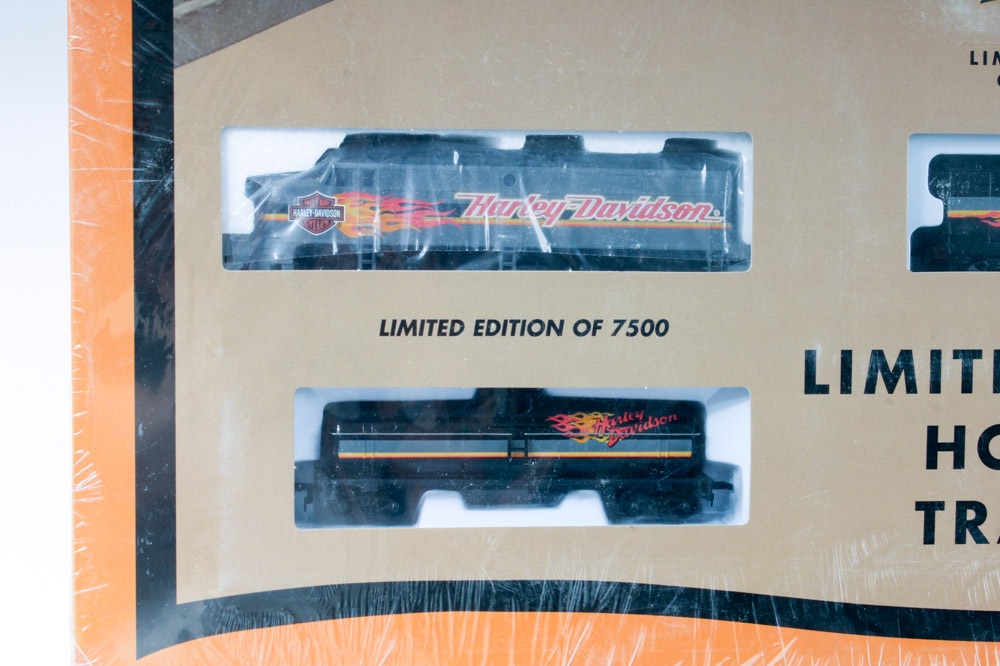 Collection of HO-Scale Harley-Davidson Model Trains