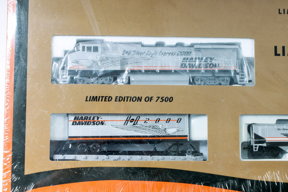 Collection of HO-Scale Harley-Davidson Model Trains