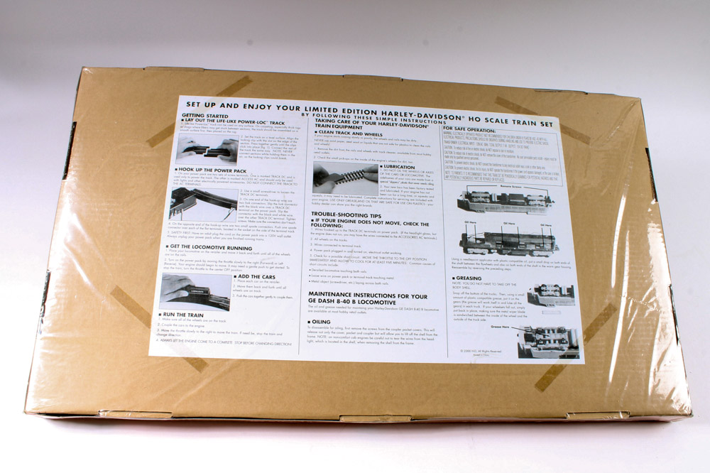 Collection of HO-Scale Harley-Davidson Model Trains