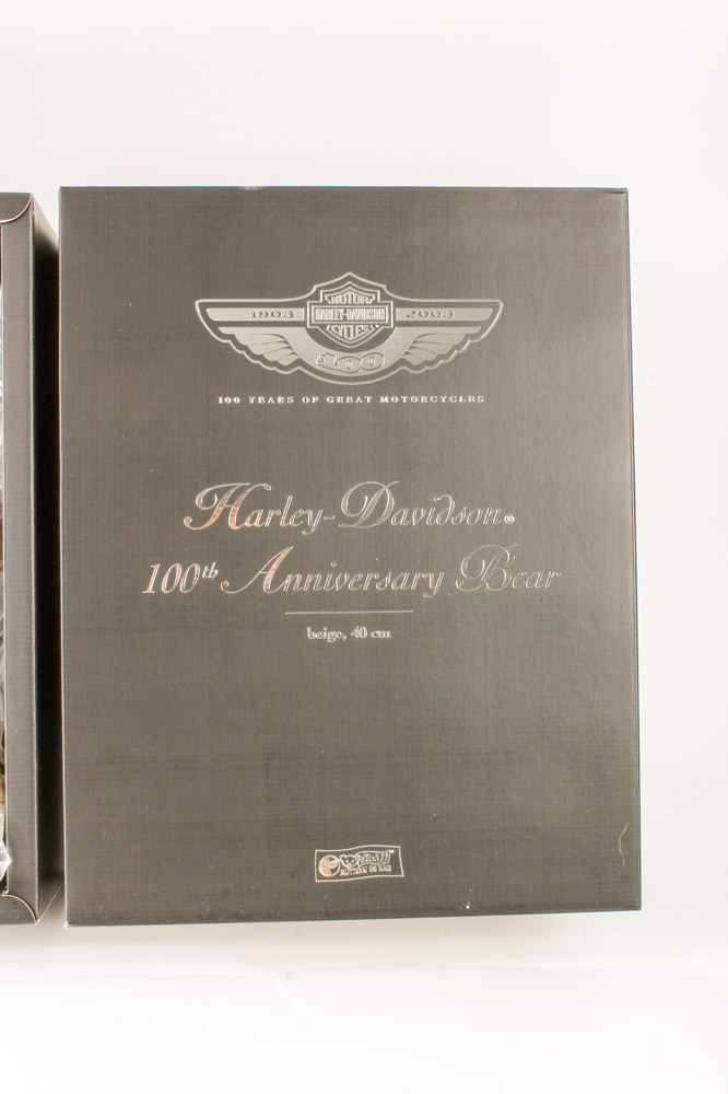 100th Anniversary Harley-Davidson Steiff Teddy Bear