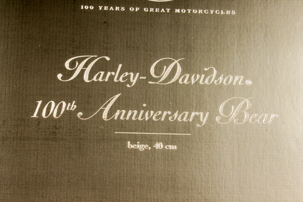 100th Anniversary Harley-Davidson Steiff Teddy Bear