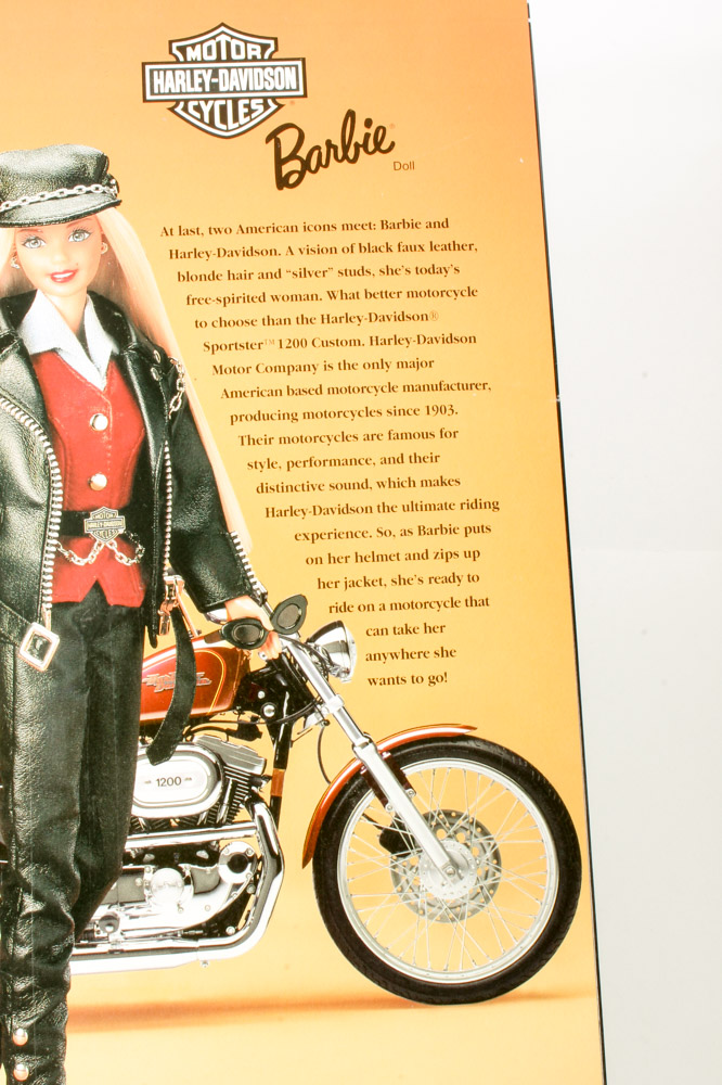 Limited Edition Harley-Davidson Barbie® Doll in Original Box