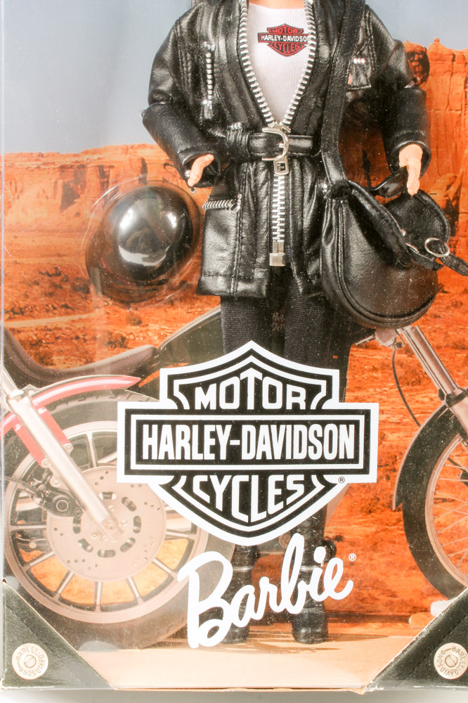 Three Harley-Davidson Edition Mattel Barbie® and Ken® Dolls