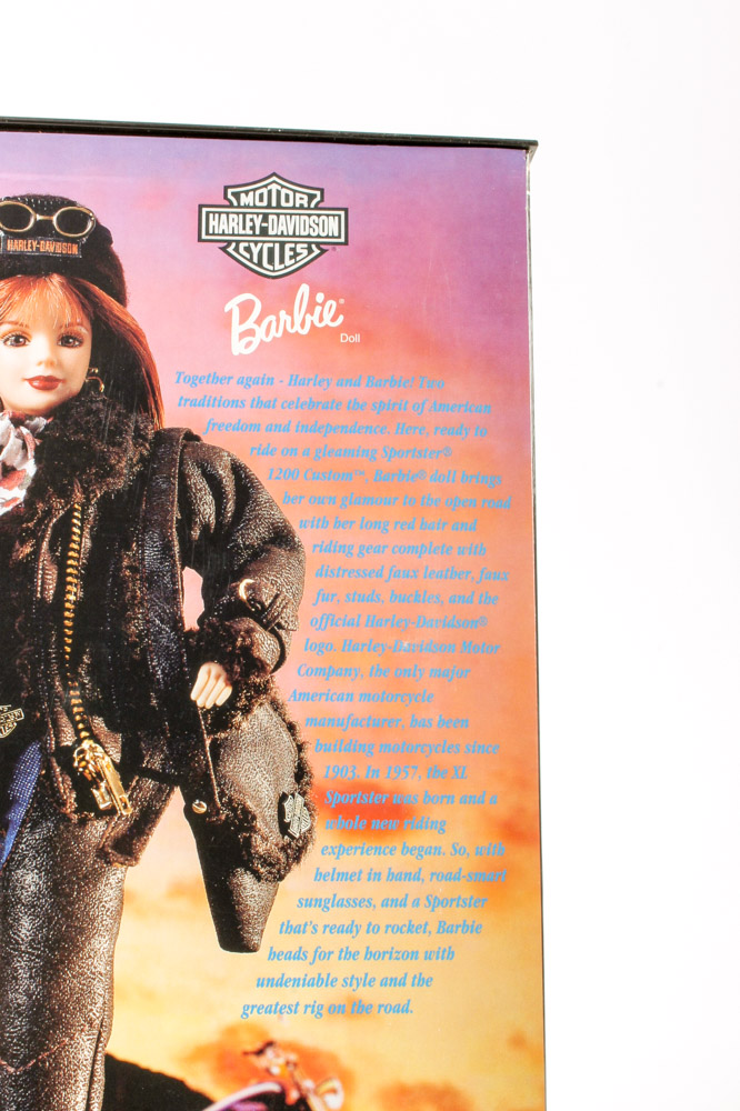 Three Harley-Davidson Edition Mattel Barbie® and Ken® Dolls