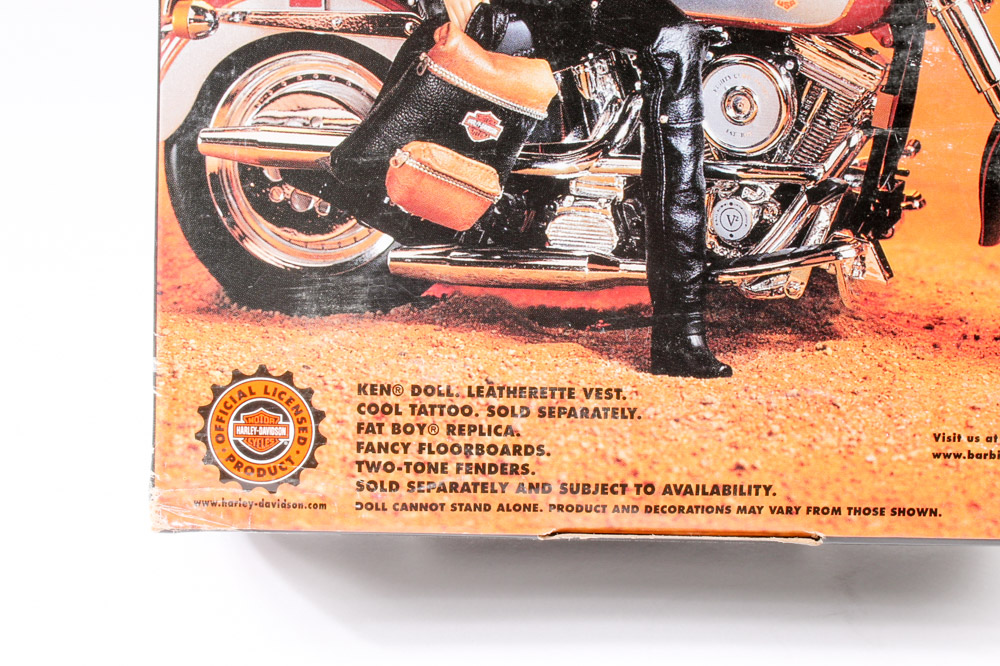 Variety of Four Mattel Ken® and Barbie® Harley-Davidson Collectible Dolls