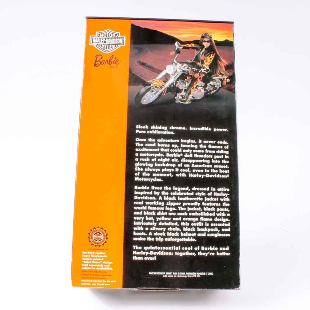 Variety of Four Mattel Ken® and Barbie® Harley-Davidson Collectible Dolls