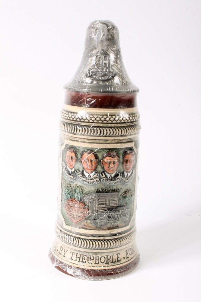 Limited Edition Harley-Davidson 80th Anniversary Commemorative German Stein