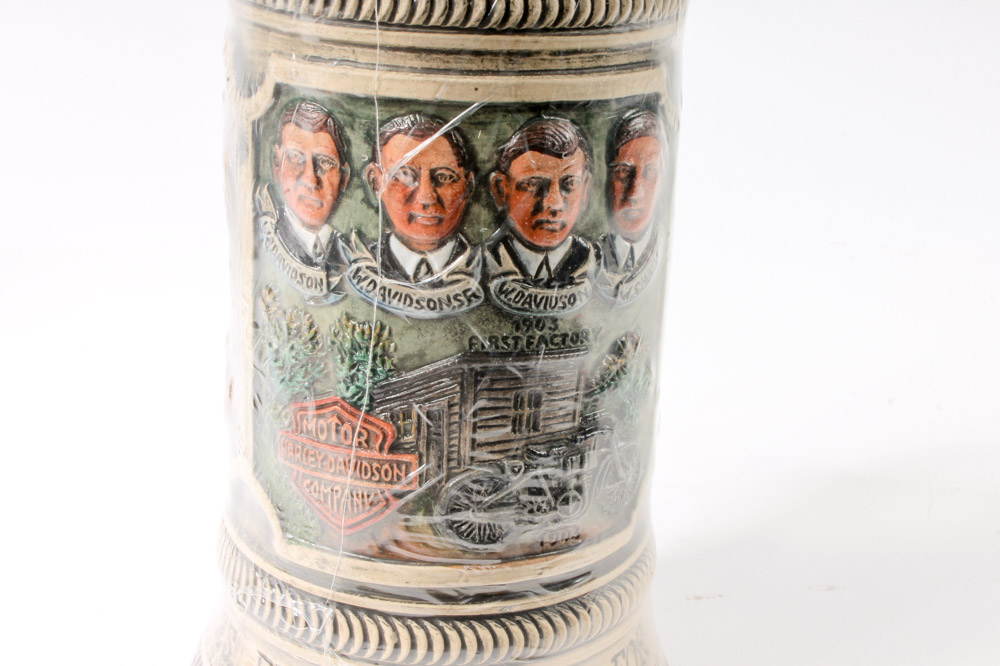 Limited Edition Harley-Davidson 80th Anniversary Commemorative German Stein