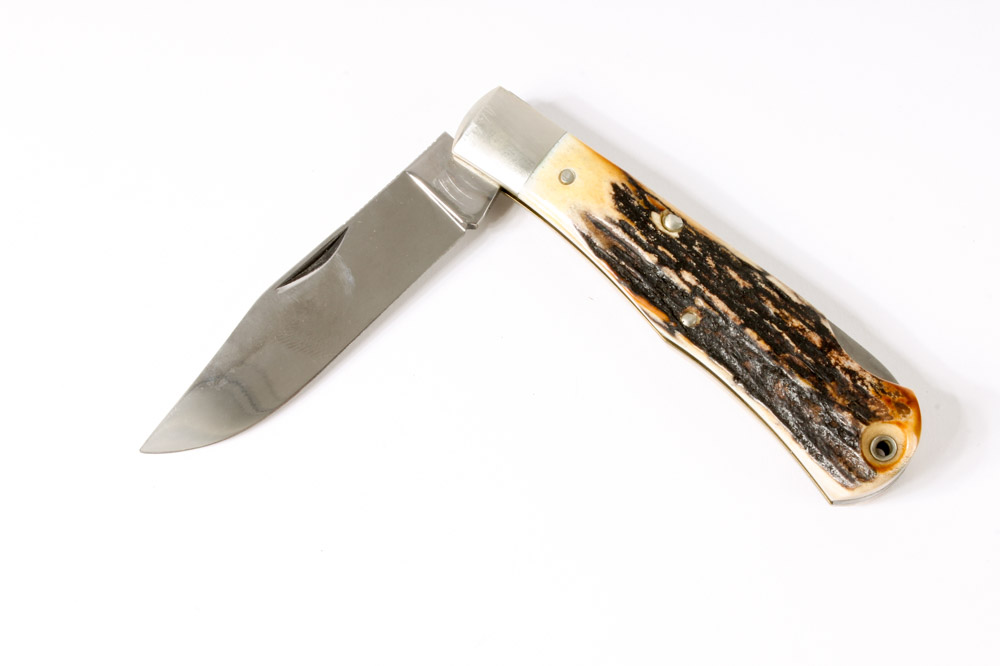 Harley-Davidson Pocket Knife by Aurum with Leather Case