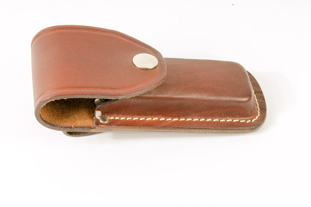 Harley-Davidson Pocket Knife by Aurum with Leather Case