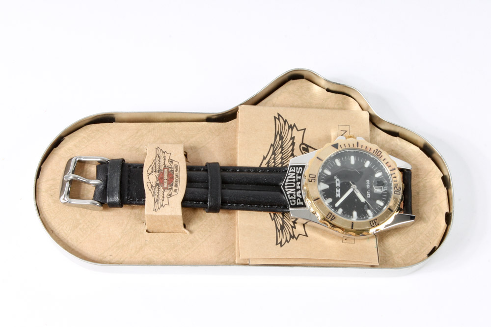 Three Harley-Davidson Collector Watches