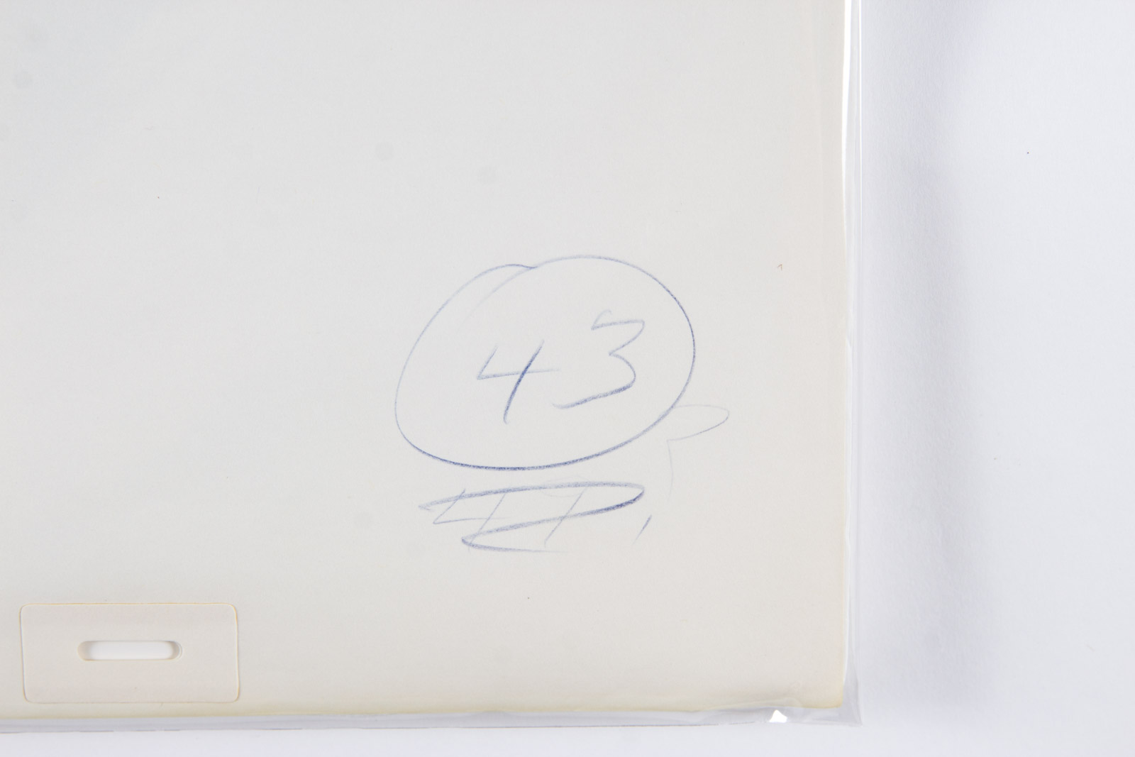 Original Big Mama "The Fox and the Hound" (1981) Production Animation Sketch