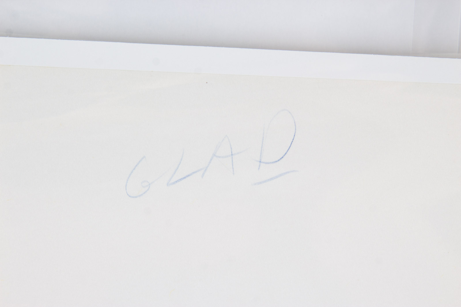 Original Big Mama "The Fox and the Hound" (1981) Production Animation Sketch