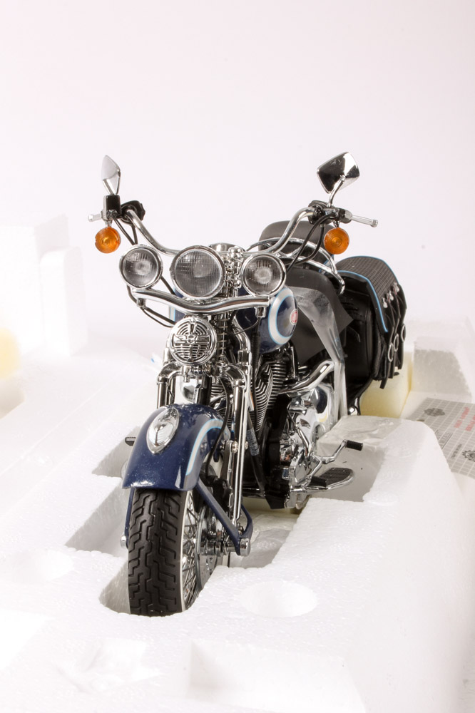 Franklin Mint Harley-Davidson Heritage Springer Model Motorcycle