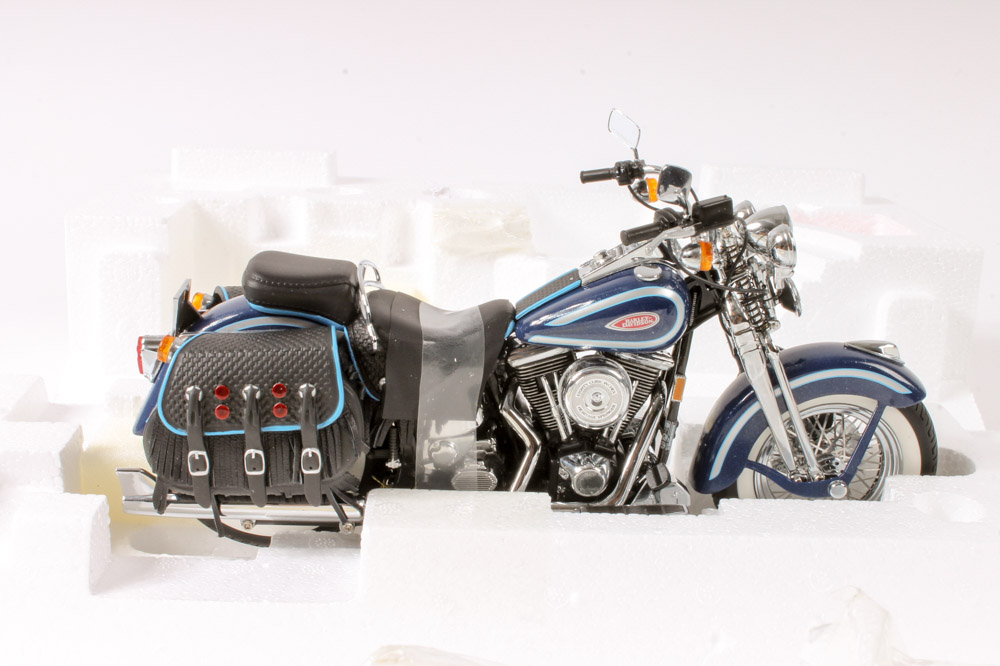 Franklin Mint Harley-Davidson Heritage Springer Model Motorcycle
