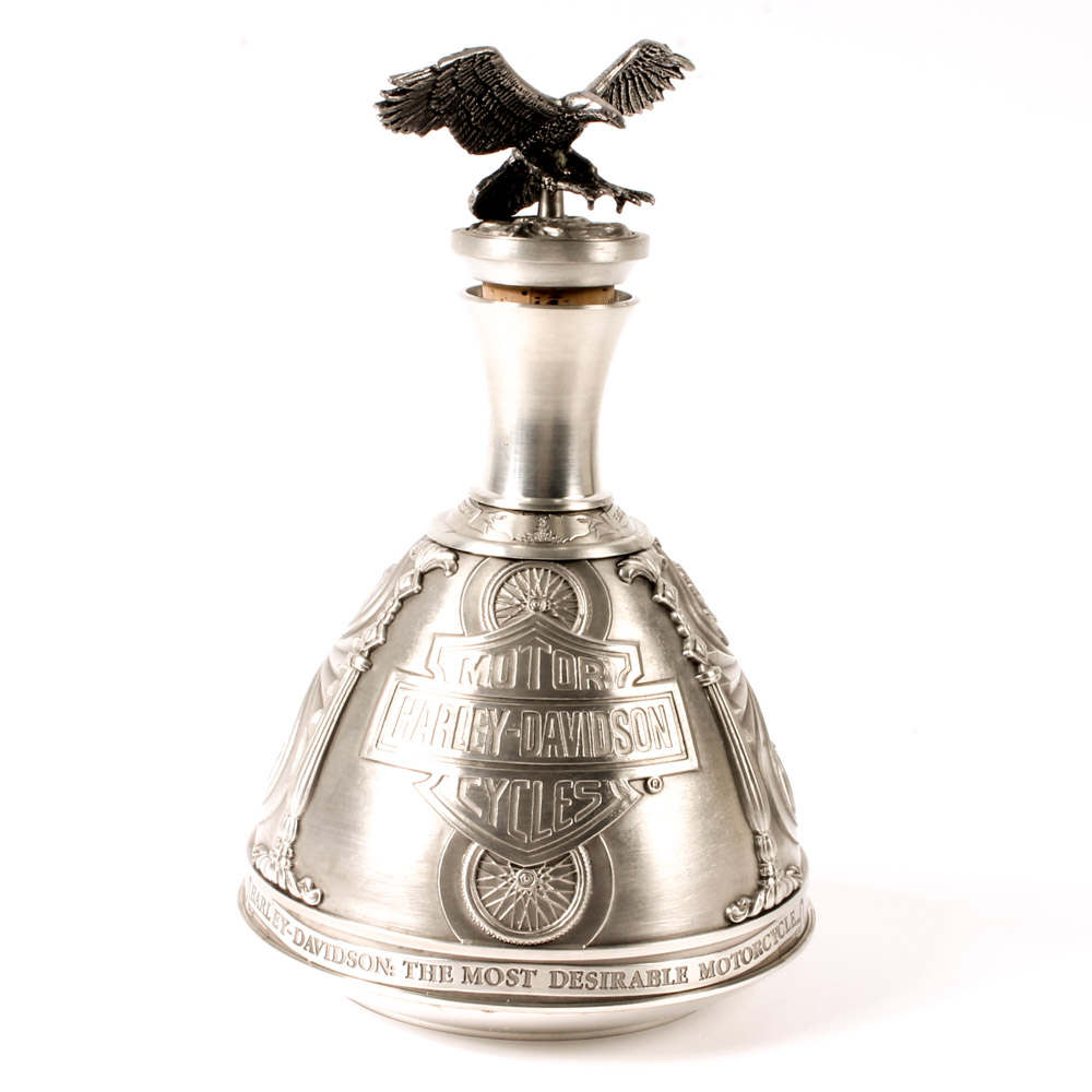 Limited Edition GERZ Harley-Davidson Pewter Decanter