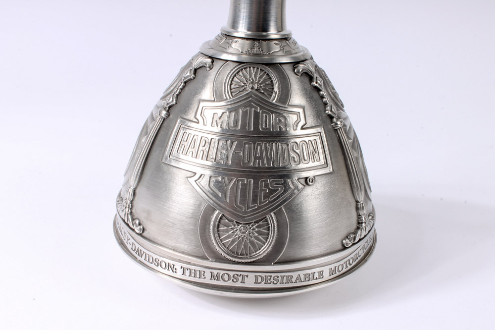 Limited Edition GERZ Harley-Davidson Pewter Decanter