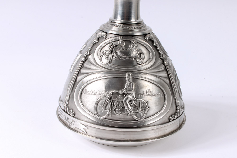 Limited Edition GERZ Harley-Davidson Pewter Decanter